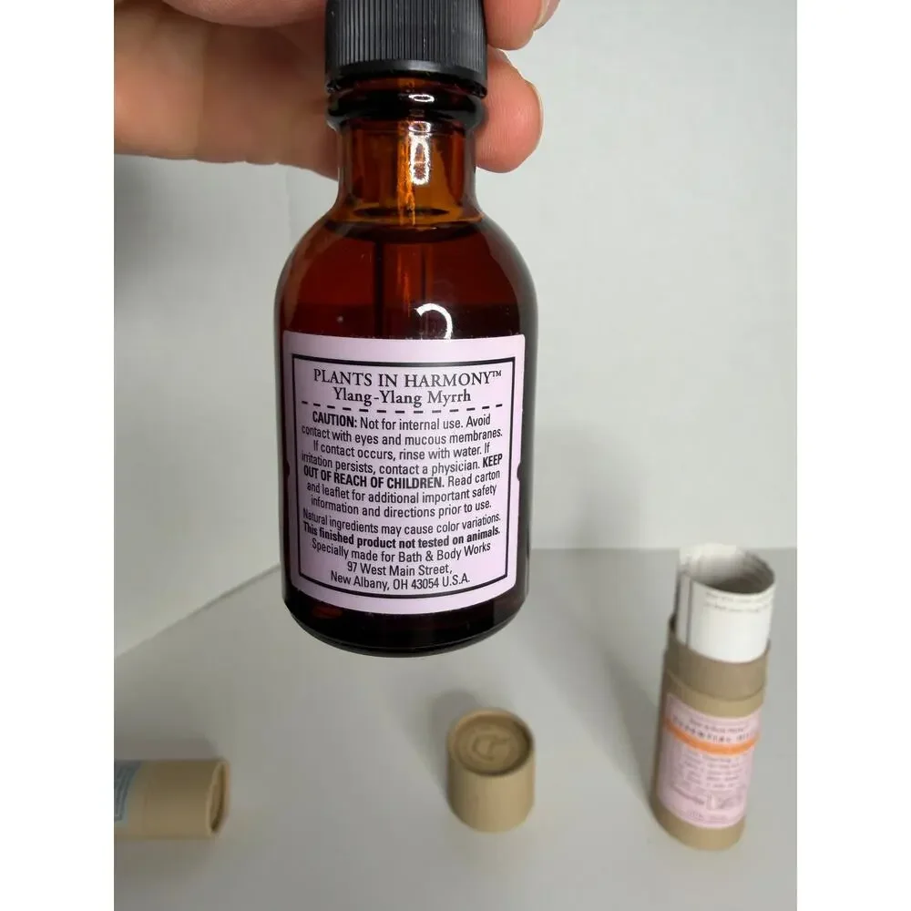 Bath Body Works Essential Oils Sensuality YLANG YLANG & MYRRH 1oz Dropper Bottle